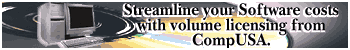 CompUSA's Volume Software Licensing