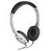 Sparco Deluxe Stereo Audio Headset, 8-1/2' Cord, Black/Silver