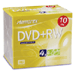 Memorex 4x DVD+RW Media, 120 Minutes / 4.7GB, 10 Pack