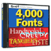 Snap! 4,000 Fonts, Jewel Case Only