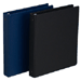 3-Ring Binder, 1" Capacity, 11"x8-1/2", Black