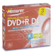 2.4x DL DVD+R Media, Jewel Case, 3 Pack