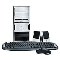 GT5224 Minitower, Intel Viiv Technology, Intel Pentium D Processor 915, 2.8GHz, 1GB RAM, 250GB Hard Drive, 16X DVD+/-RW Drive, Windows XP Media Center Edition 2005