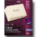 Clear Mailing Labels, 1 in x 2 5/8 in, 30 per Sheet, 25 Sheets