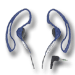 MDR-J10 h.ear Blue Stereo Earbuds