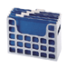 Decoflex Hanging File Folder, 12-3/16"x6"x9-1/2", Blue