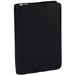 Mgmnt Binder,w/ Zipper,7-Ring,Monarch,8-1/2"x11",Black