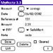 My Accounts 3.2; Palm Pilot III