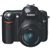 D50 Digital SLR Camera (with 18-55mm DX Zoom-Nikkor Lens), 6.1 Megapixels