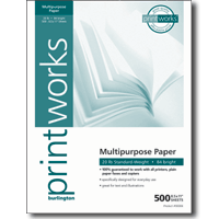 Multi-Purpose 8.5 x 11 inch White Printer Paper