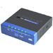 PrintServer for USB With 4 Port 10/100 Ethernet Switch