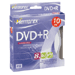 8x DVD+R Media, 120 Minute / 4.7GB, Jewel, 10 Pack