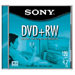 DVD+RW Media, 120 Minute / 4.7GB, Jewel Case, 5 Pack