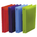 Soft Cord Poly Binder, 1" Capacity, Fashion Colors, Assorted