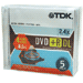 2.4x DL DVD+R Media, 240 Minutes / 8.5 GB, 5 Pack