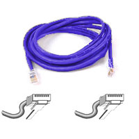 CAT-5e Patch Cable, Blue, 3 feet, RJ-45 Male to RJ-45 Male