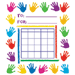 Handprints Chart, Mini, Record Progress, 5-1/4"x6", 36 Ct