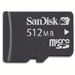 512MB microSD / TransFlash Memory Card