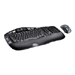 Cordless Desktop Wave Keyboard & Mouse Combo