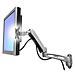 LX Arm Wall Mount for LCD Displays, Silver