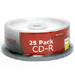 48x CD-R Media, 80 Minute / 700MB, Cakebox, 25 Pack