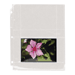 Horizontal Photo Pages, 4 Photo Capacity, 4"x6", 10/PK,Clear