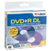 2.4x DL DVD+R Media, 240 Minute / 8.5GB, Case, 3 Pack