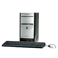 T5048 Minitower, Intel Pentium 4 Processor 524, 3.06GHz, with Hyper-Threading Technology, 512MB RAM, 160GB Hard Drive, 16X DVD+/-RW Drive, Windows XP Media Center Edition 2005