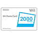 Wii Points Card