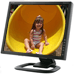 EN2028 20.1-inch LCD Monitor, Black