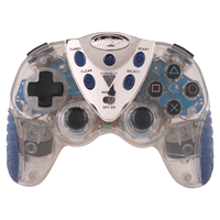 Unlimited Rechargeable Wireless Controller, Clear